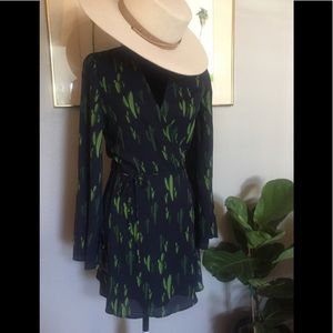 Cutest Cacti Wrap Dress